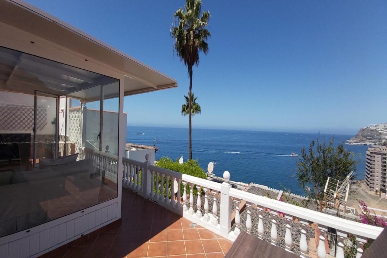 Sunset Balcony With Ocean Views Villa Mogán Eksteriør bilde