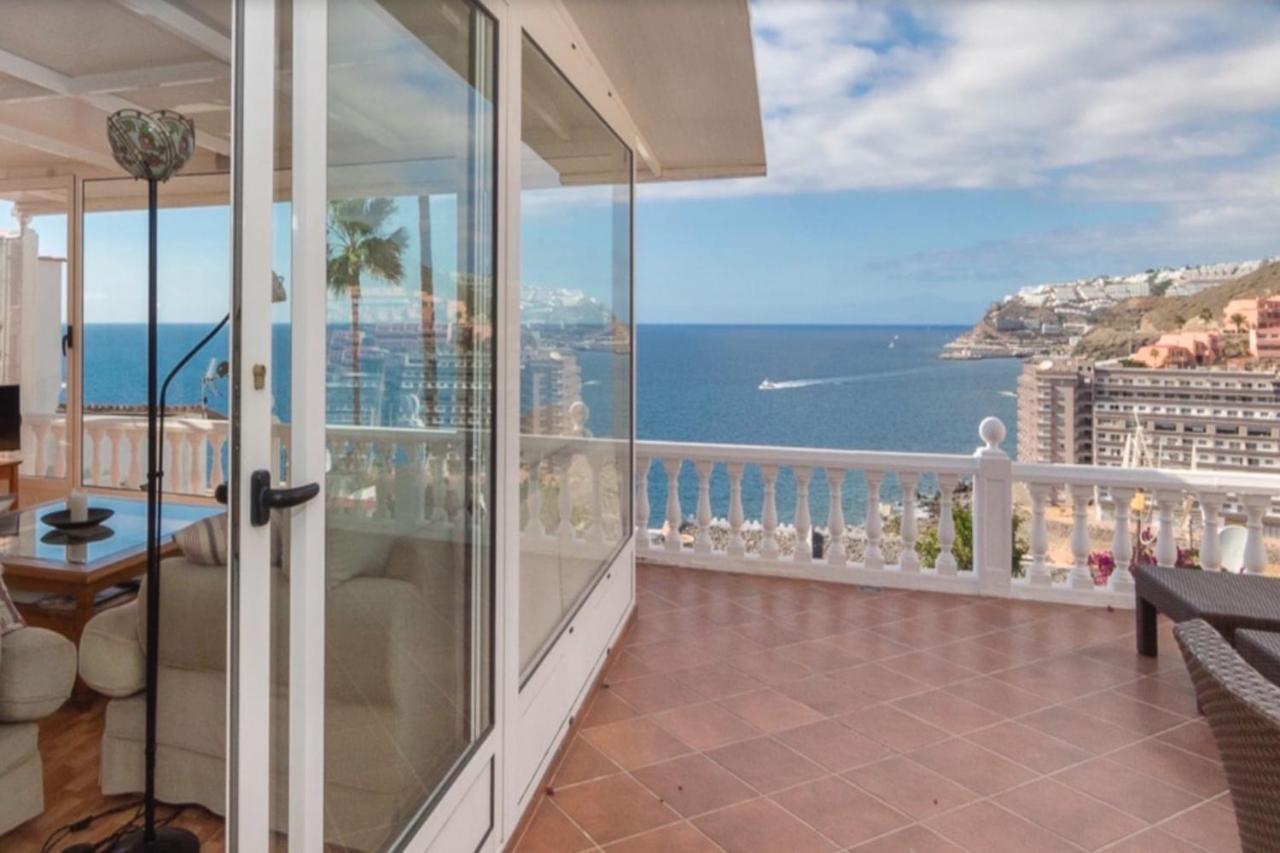 Sunset Balcony With Ocean Views Villa Mogán Eksteriør bilde